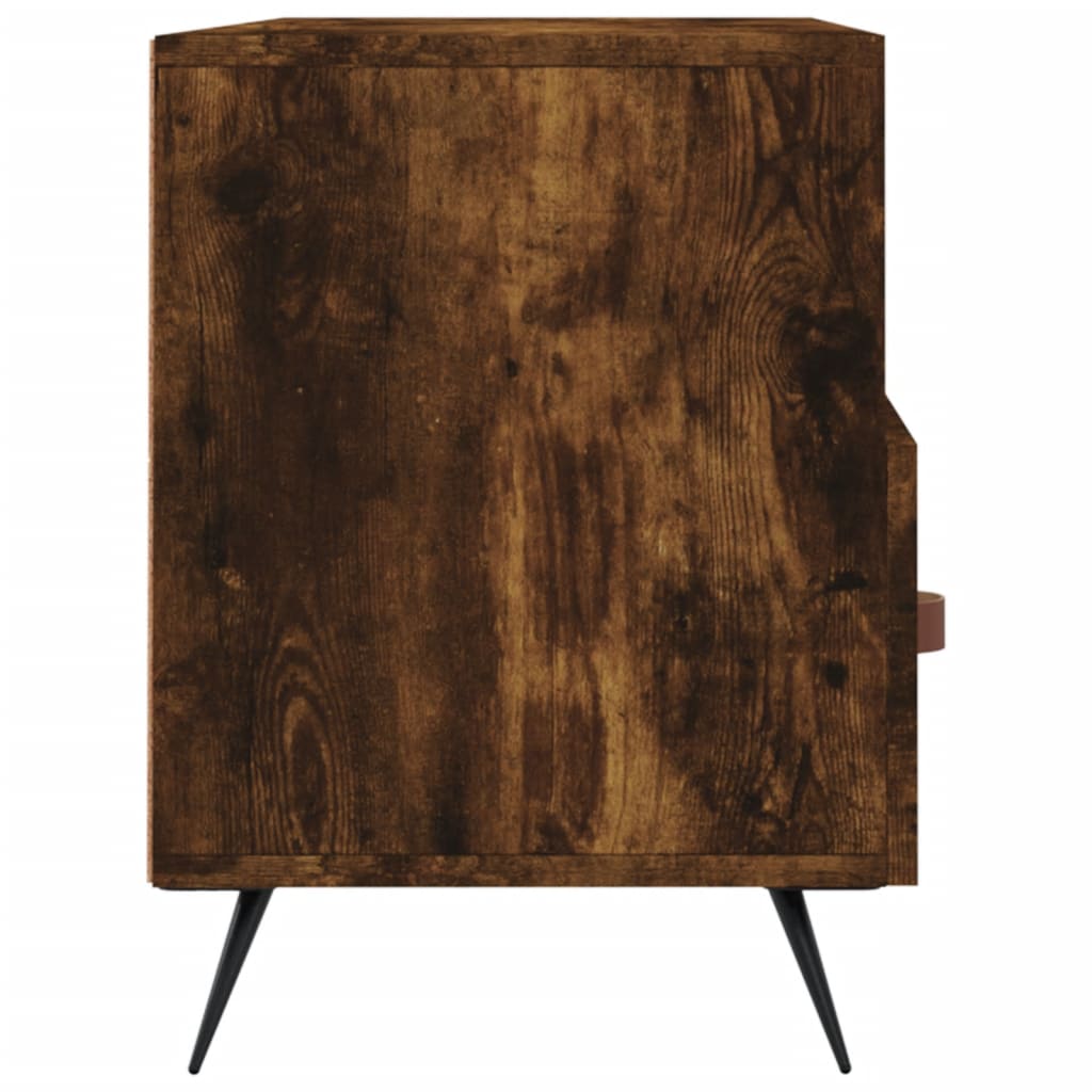 TV ormarić boja dimljenog hrasta 102x36x50 cm konstruirano drvo