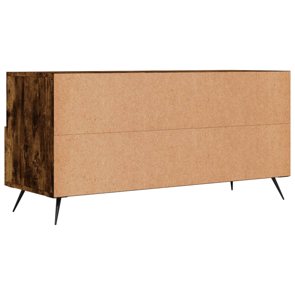 TV ormarić boja dimljenog hrasta 102x36x50 cm konstruirano drvo