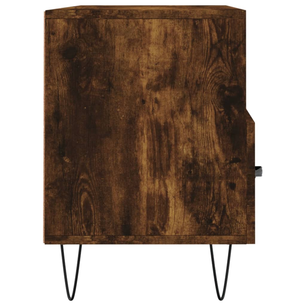 TV ormarić boja dimljenog hrasta 102x36x50 cm konstruirano drvo