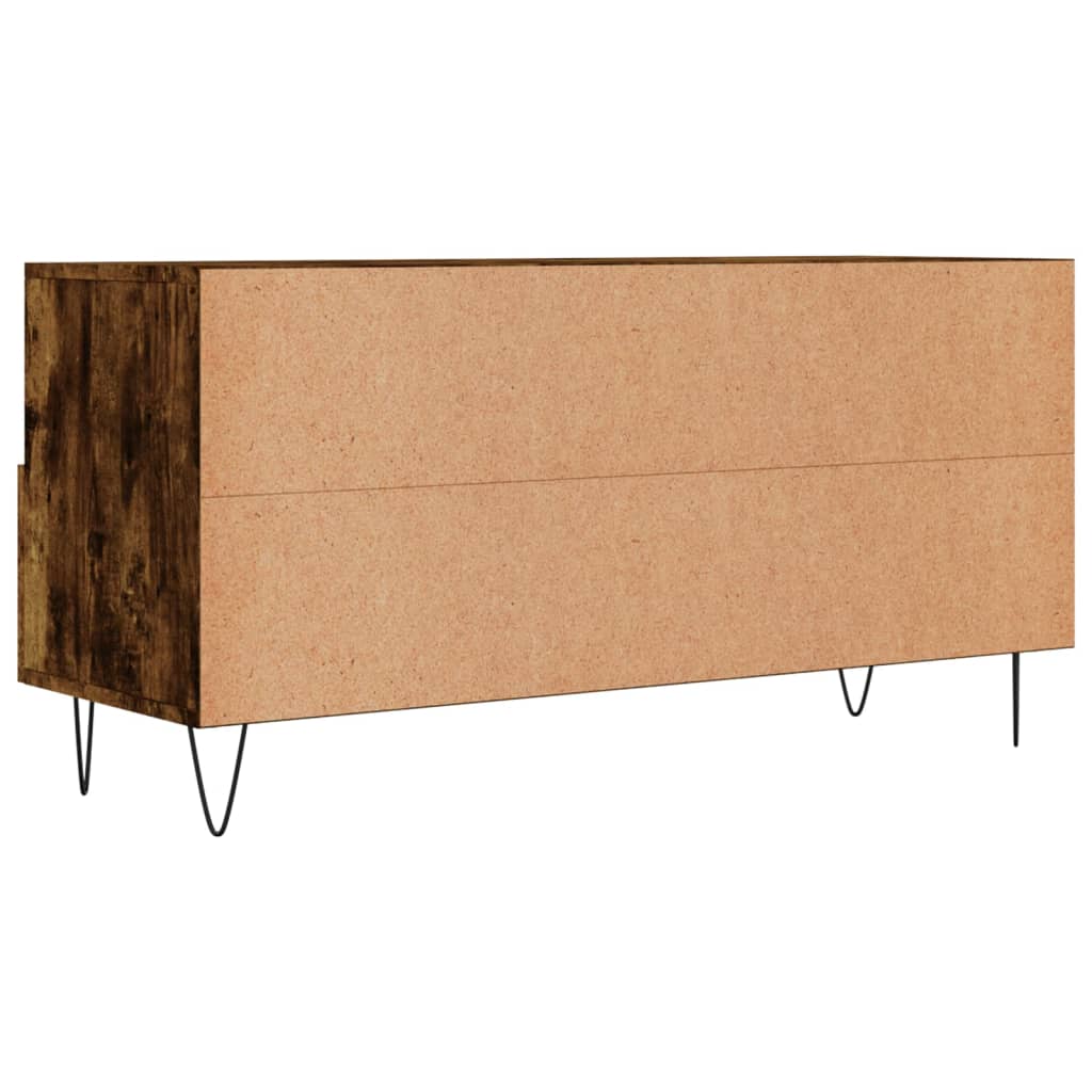 TV ormarić boja dimljenog hrasta 102x36x50 cm konstruirano drvo