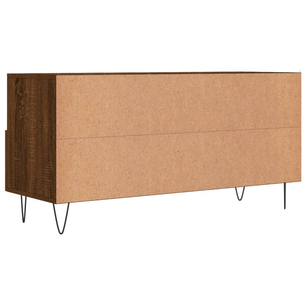 TV ormarić boja dimljenog hrasta 102x36x50 cm konstruirano drvo