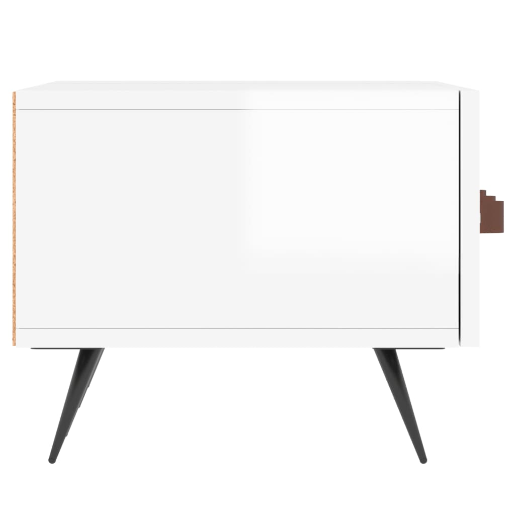 TV ormarić sjajni bijeli 150 x 36 x 30 cm od konstruiranog drva