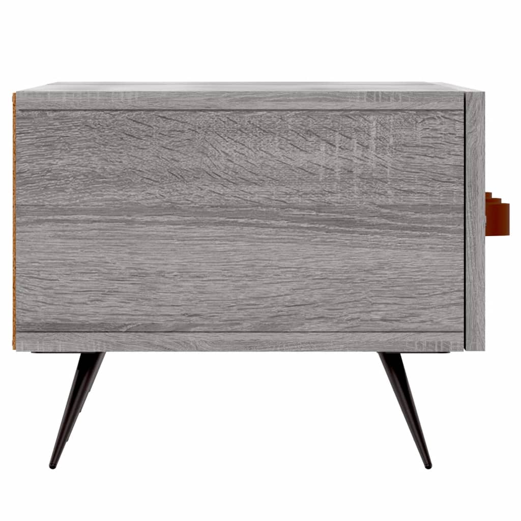 TV ormarić boja hrasta sonome 150x36x30 cm konstruirano drvo Siva