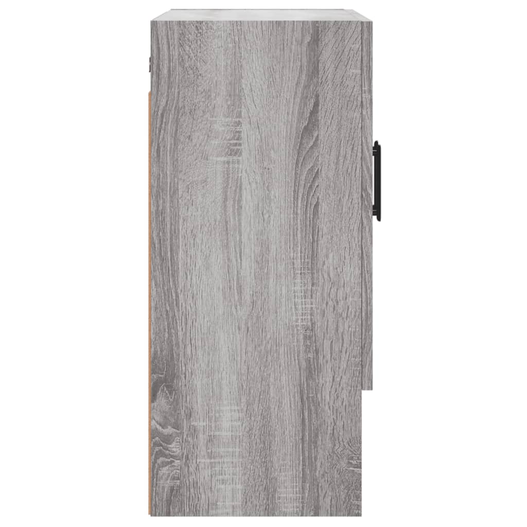 Zidni ormarić boja hrasta sonome 60x31x70 cm konstruirano drvo Siva