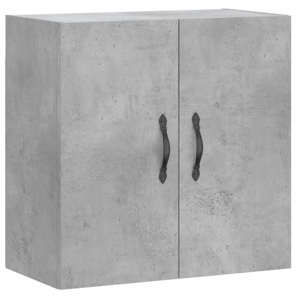 Zidni ormarić boja betona 60 x 31 x 60 cm od konstruiranog drva Siva