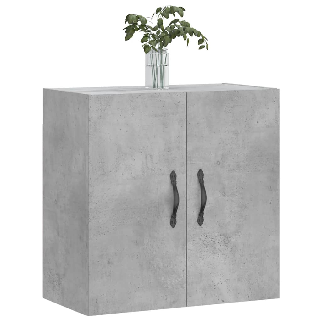 Zidni ormarić boja betona 60 x 31 x 60 cm od konstruiranog drva Siva