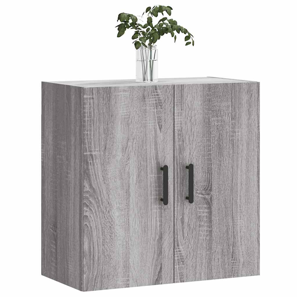 Zidni ormarić boja hrasta sonome 60x31x60 cm konstruirano drvo Siva