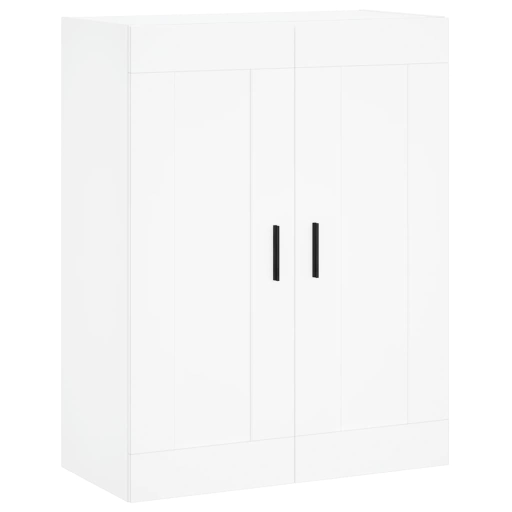 Zidni ormarić bijeli 69,5 x 34 x 90 cm od konstruiranog drva Bijela