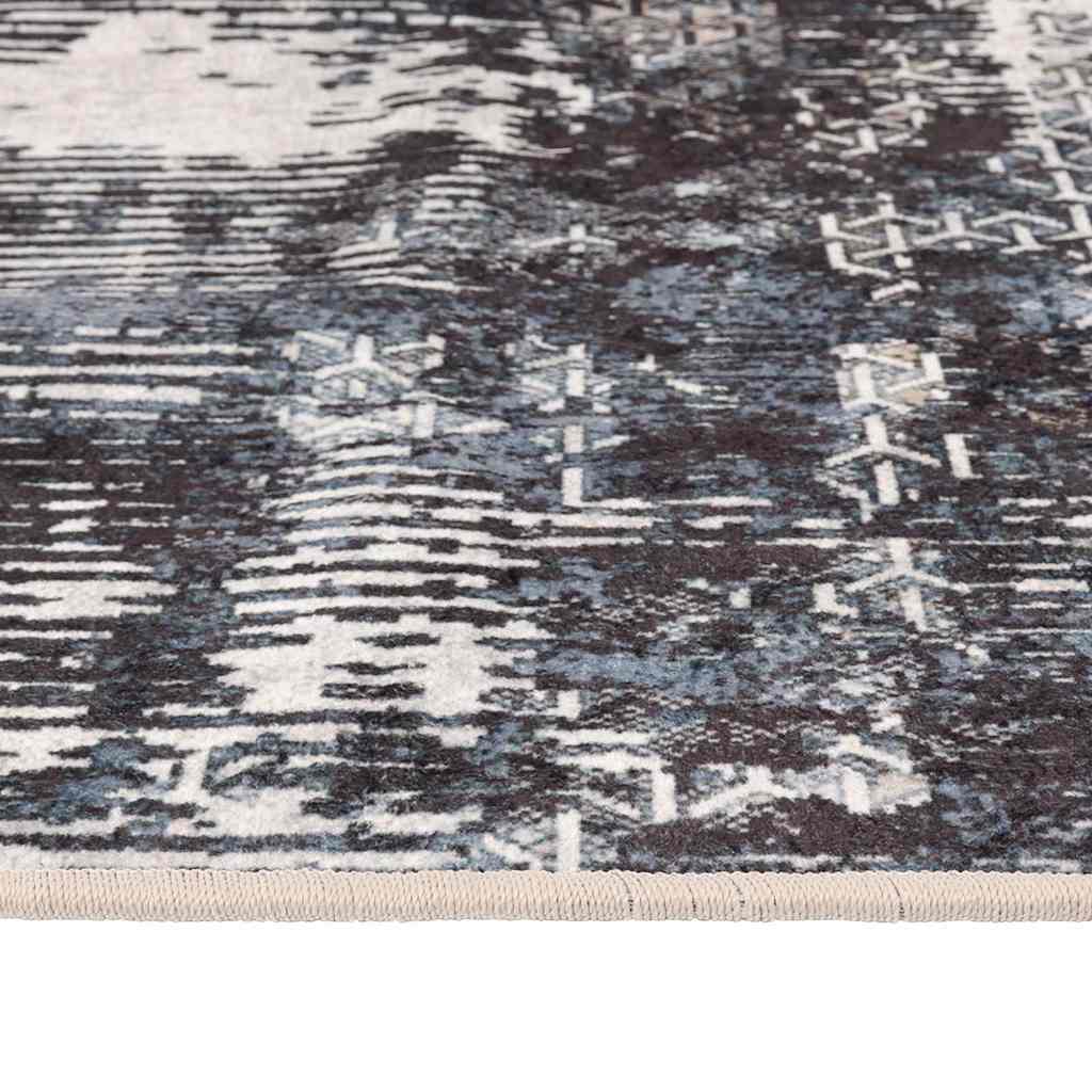 Perivi tepih raznobojni 160 x 230 cm Siva