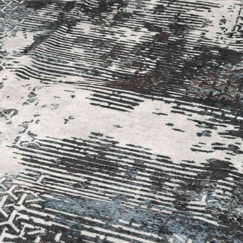 Perivi tepih raznobojni 160 x 230 cm Siva