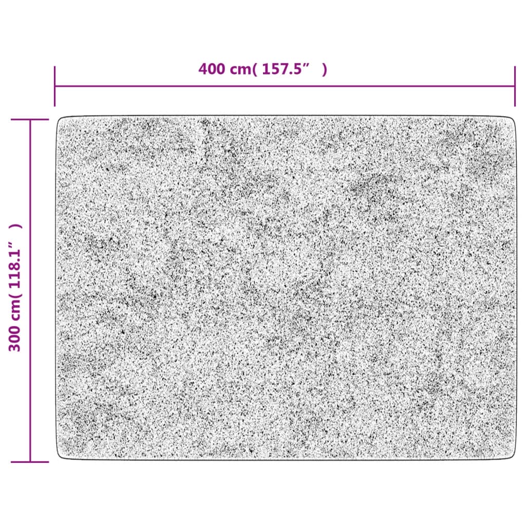Perivi tepih raznobojni 400 x 300 cm