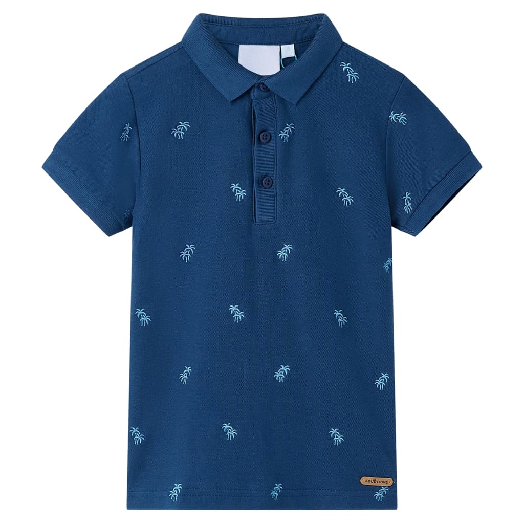 Dječja polo majica tamnoplava 92
