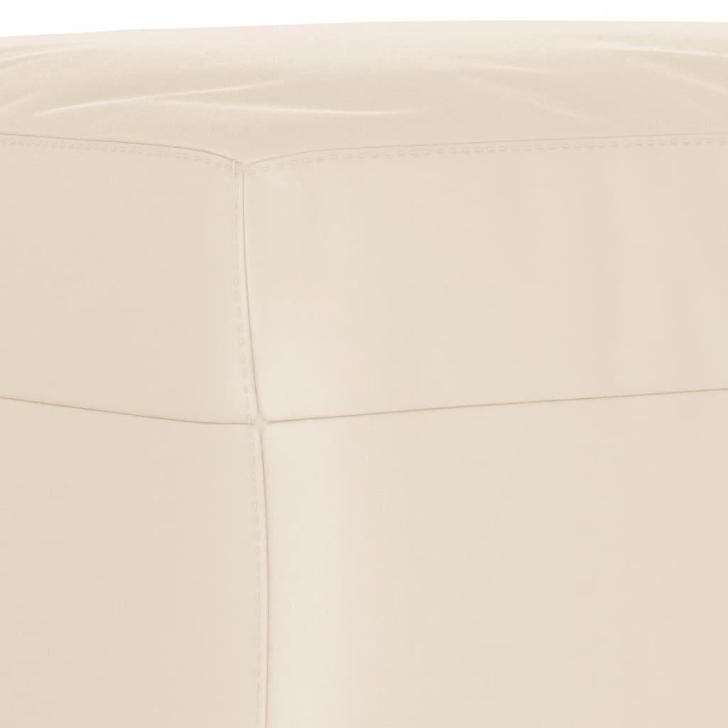 4-dijelni set sofa s jastucima bež od mikrovlakana