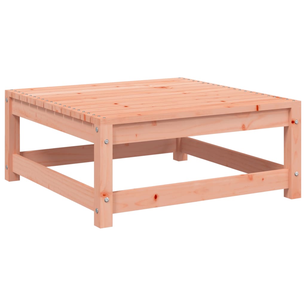 Kutna vrtna sofa s jastucima i tabureom