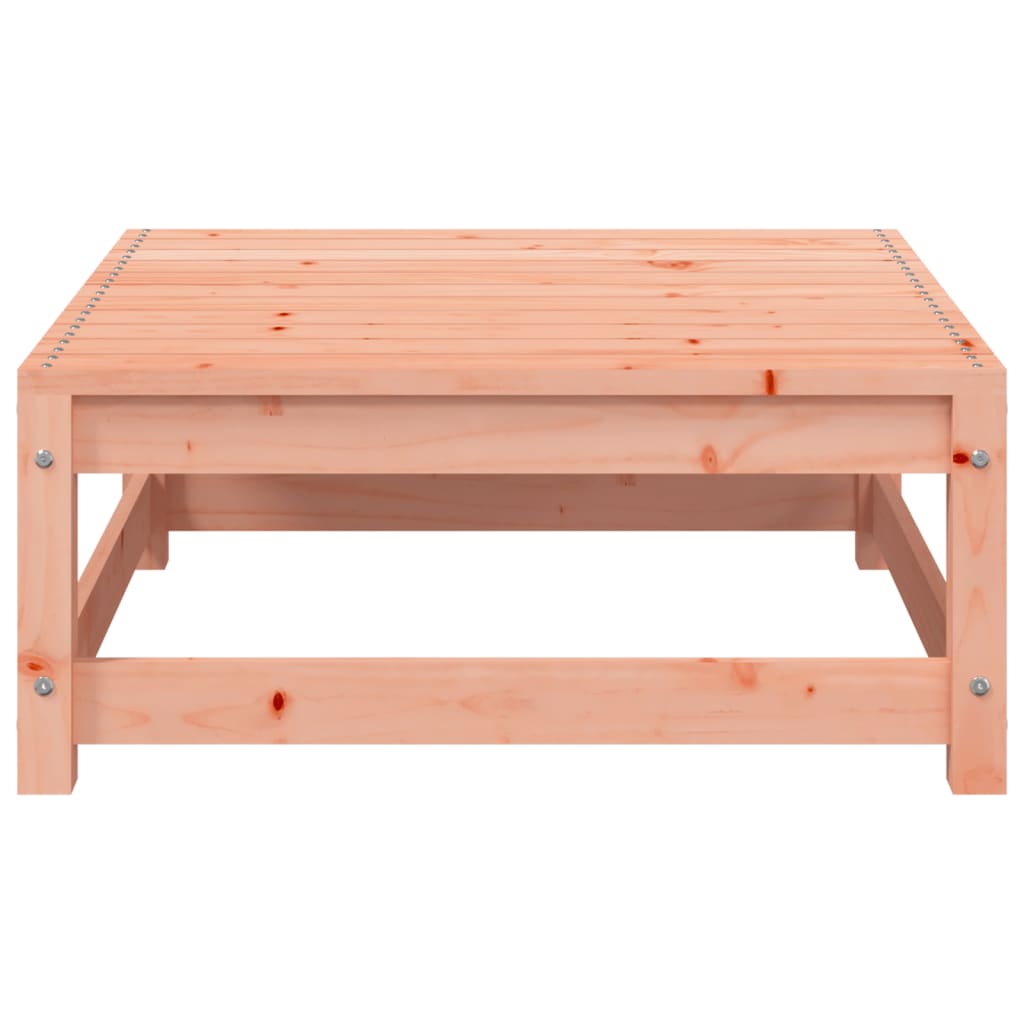 Kutna vrtna sofa s jastucima i tabureom