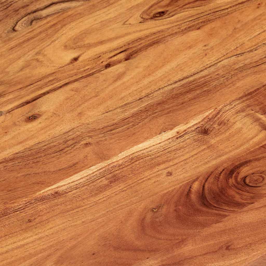 Stolna ploča 140x50x2,5 cm ovalna od masivnog drva bagrema
