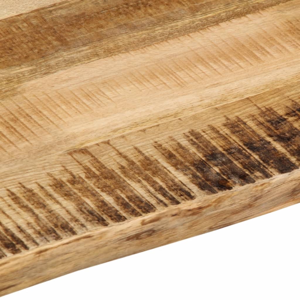 Stolna ploča sa živi rub 90x60x2,5 cm masivno grubo drvo manga