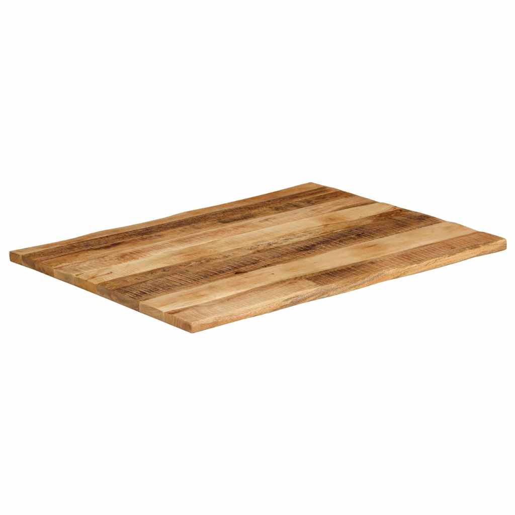 Ploča stola s prirodnim rubom 100x80x3,8 cm Masivno drvo, neobrađeni mango