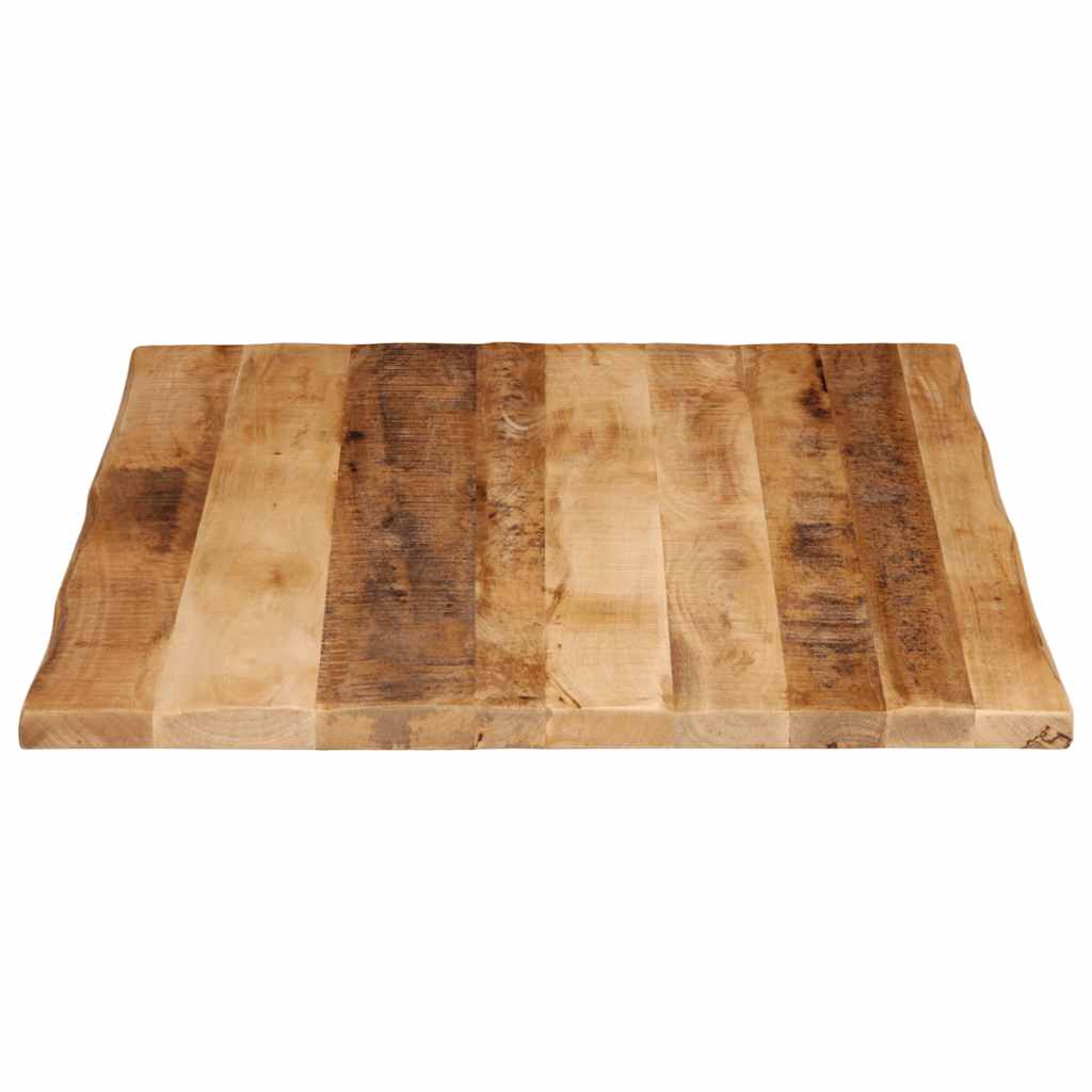 Ploča stola s prirodnim rubom 100x80x3,8 cm Masivno drvo, neobrađeni mango