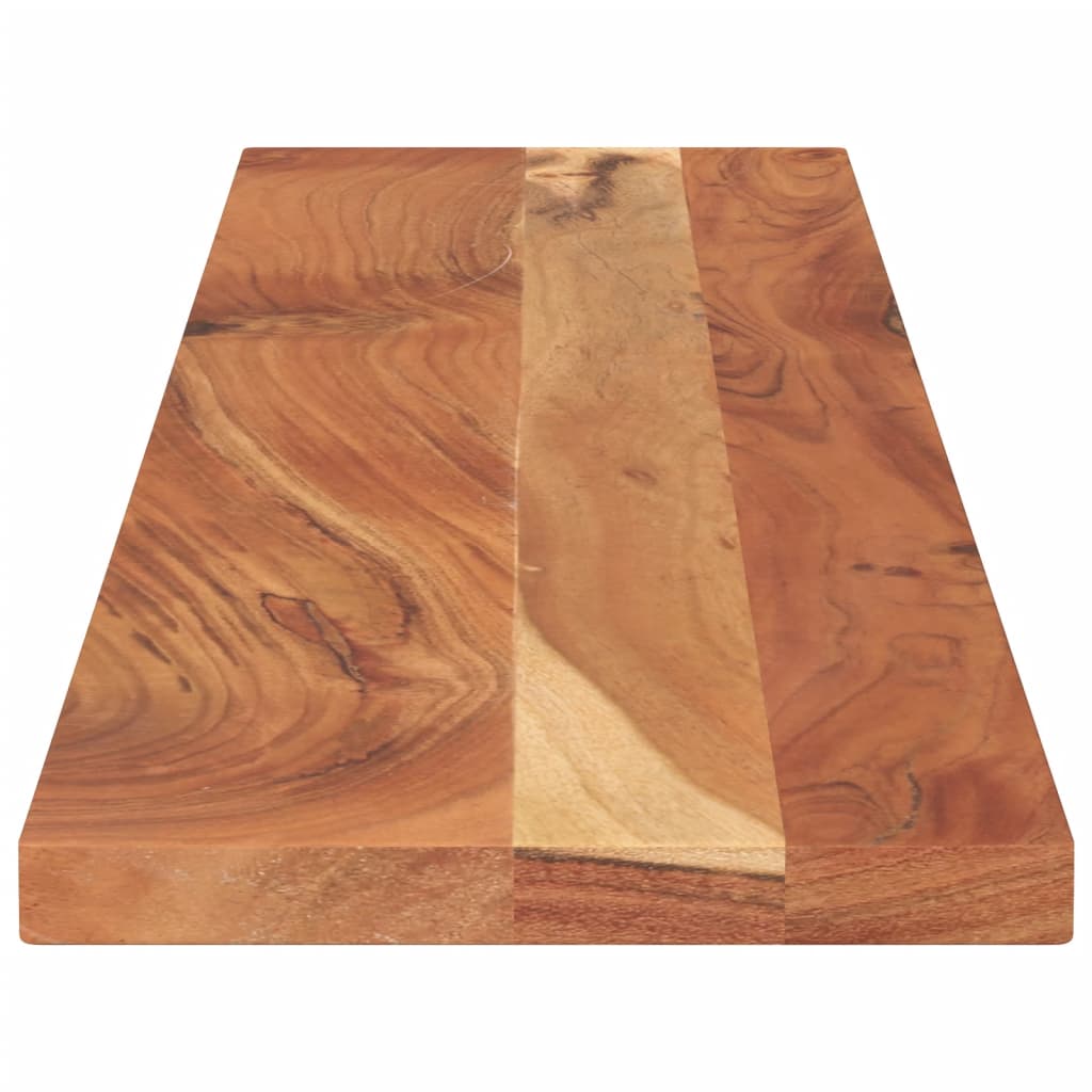 Stolna ploča 140x40x2,5 cm pravokutna od masivnog drva bagrema