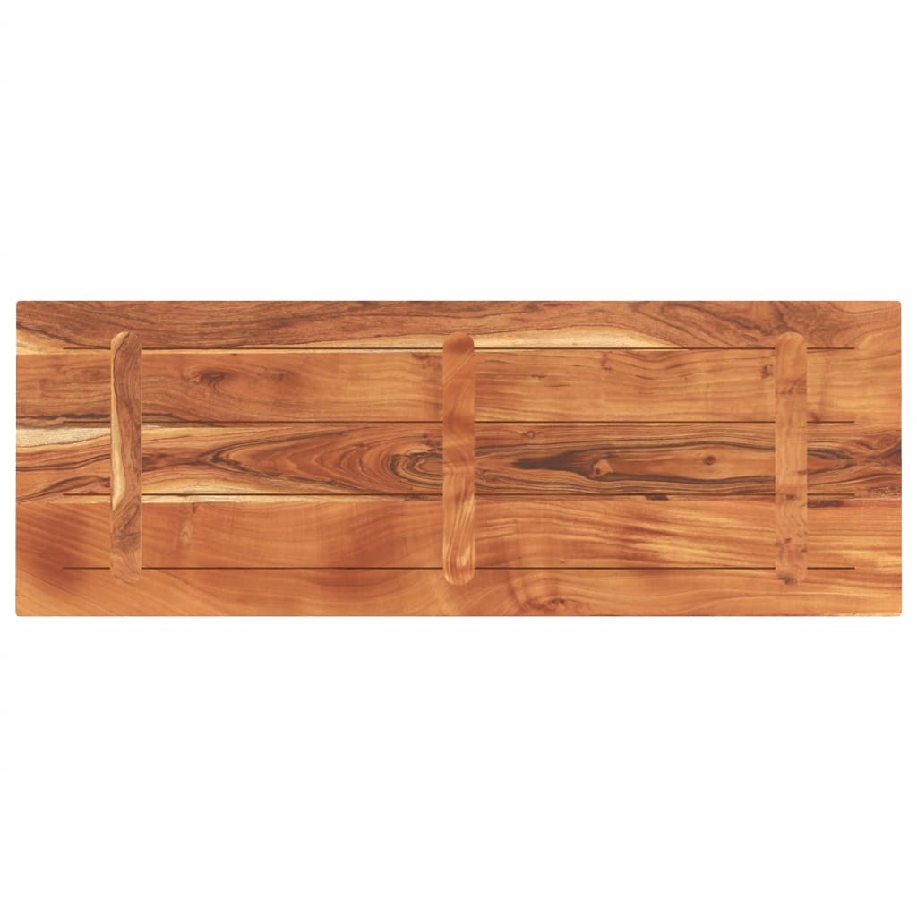 Stolna ploča 140x50x2,5 cm pravokutna od masivnog drva bagrema