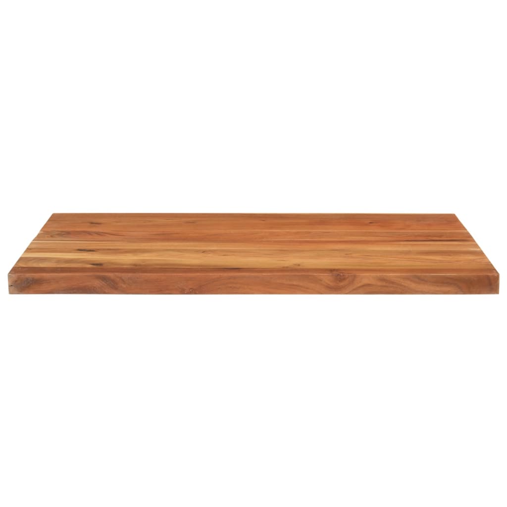 Stolna ploča 100x80x2,5 cm pravokutna od masivnog drva bagrema