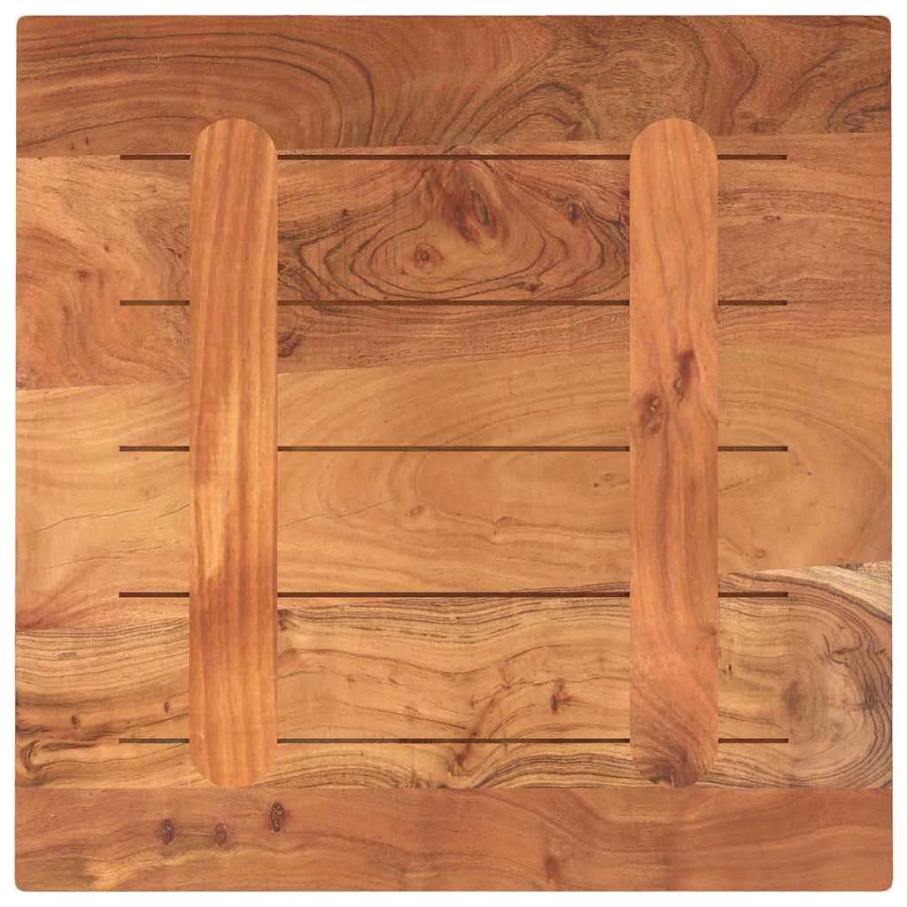 Stolna ploča 50x50x3,8 cm četvrtasta od masivnog drva bagrema