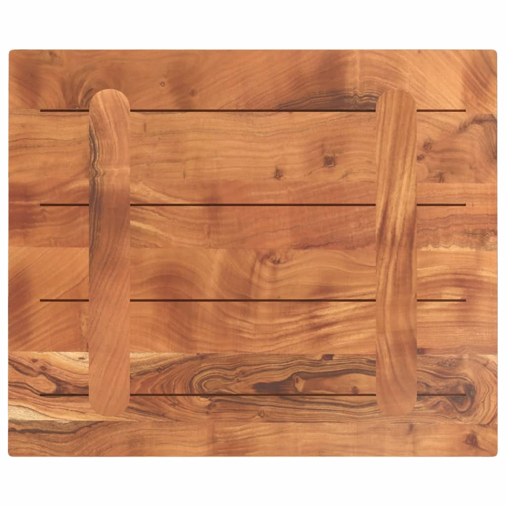 Stolna ploča 60x50x3,8 cm pravokutna od masivnog drva bagrema