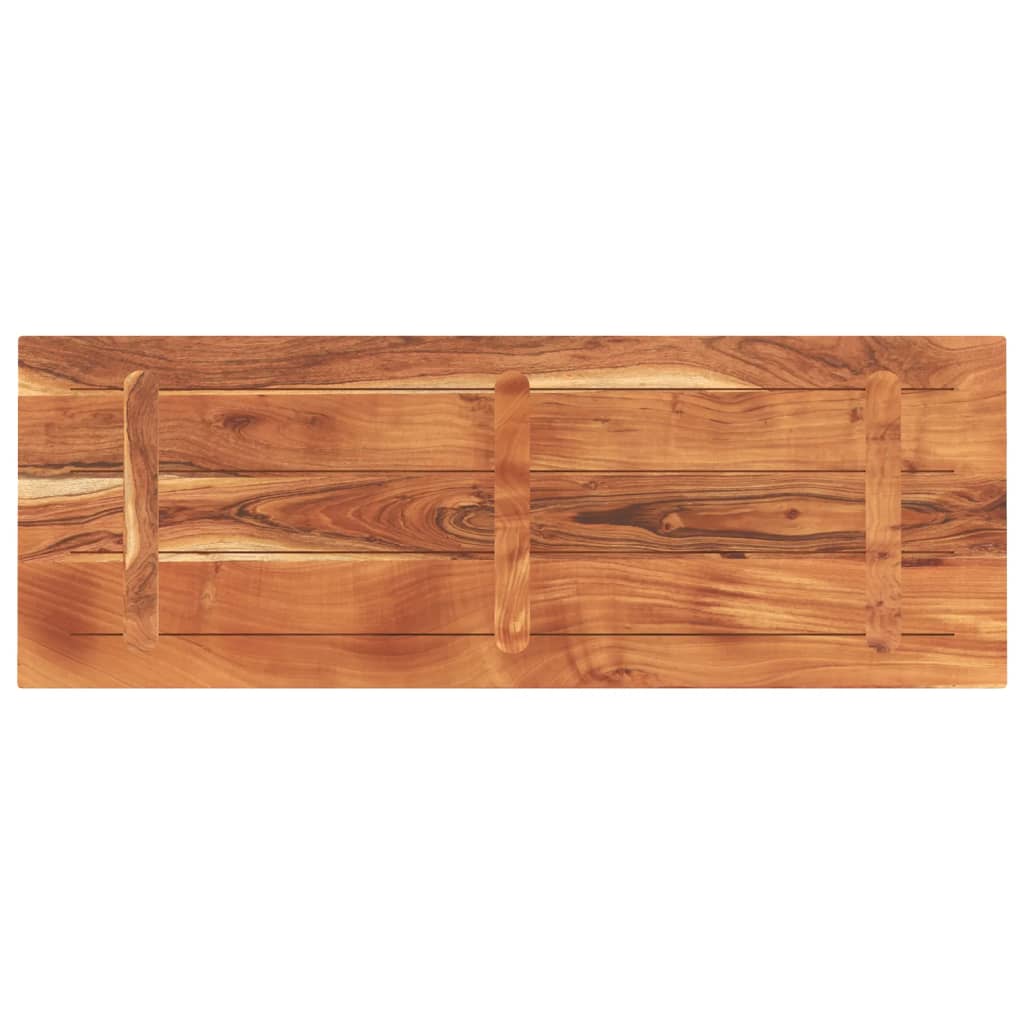 Stolna ploča 140x50x3,8 cm pravokutna od masivnog drva bagrema