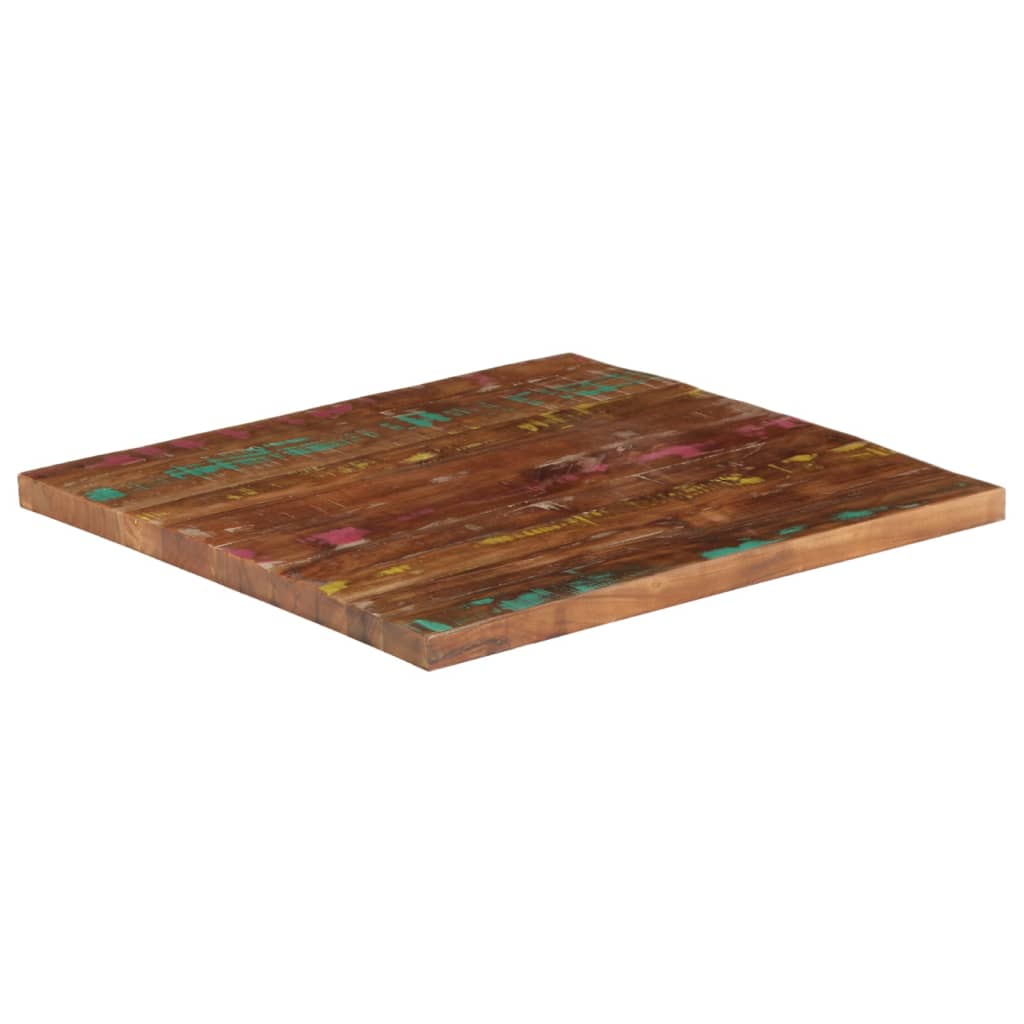 Ploča stola 80x80x2,5 cm Kvadratna Masivno Reciklirano Drvo