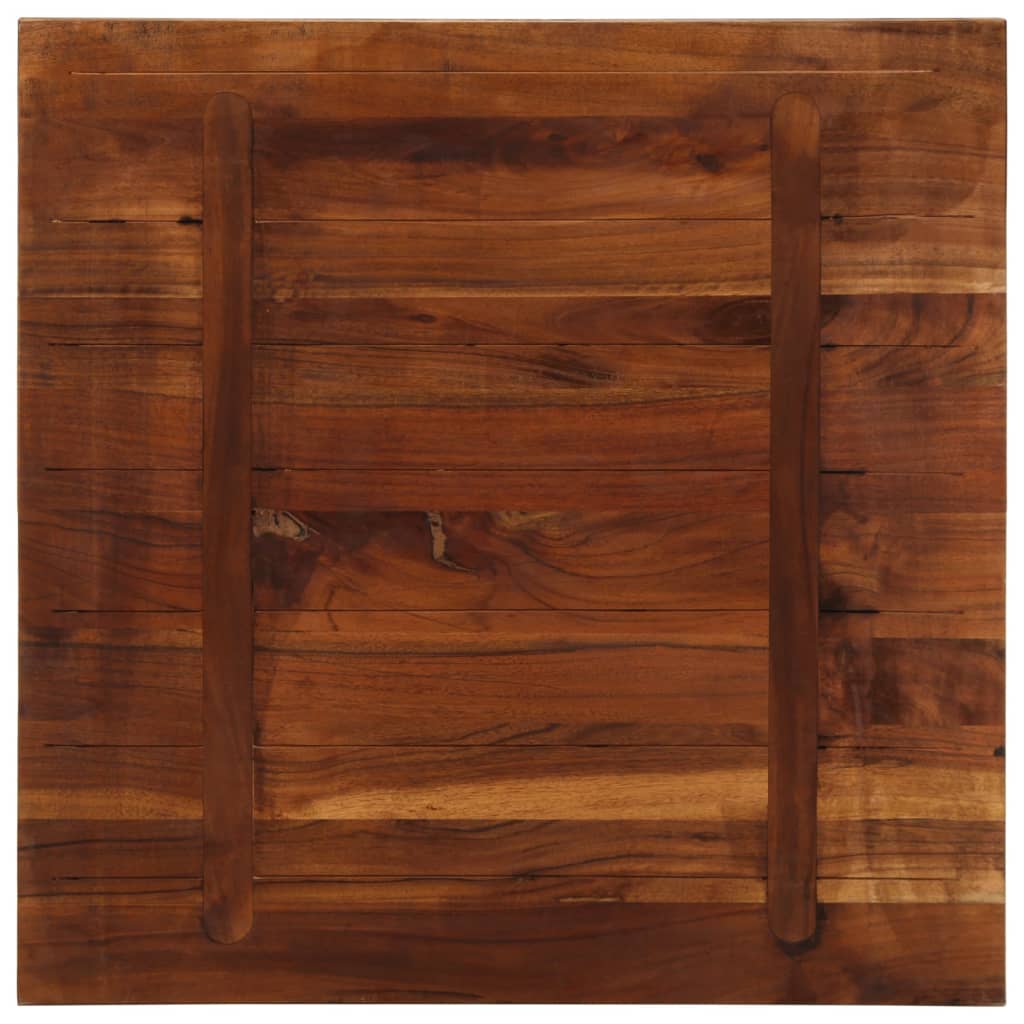 Ploča stola 80x80x2,5 cm Kvadratna Masivno Reciklirano Drvo