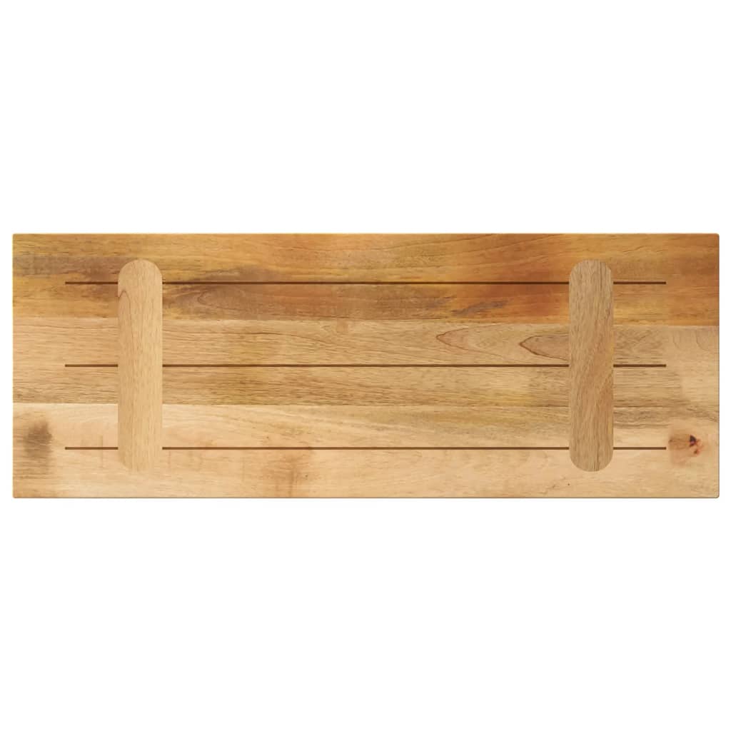 Ploča stola 90x20x3,8 cm Pravokutna Masivno Drvo Grubo Mango