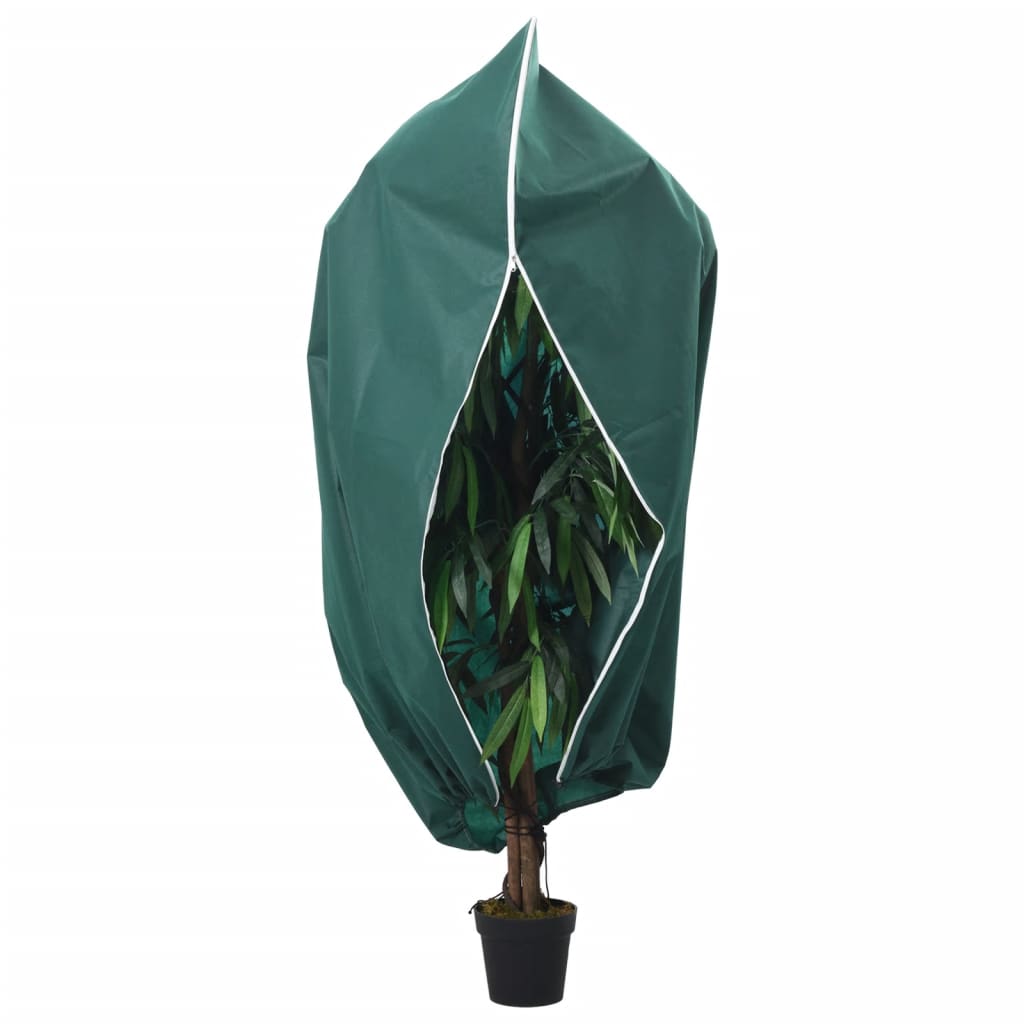 Navlake za biljke od flisa s patentom 4 kom 70 g/m² 1,55x1,55 m