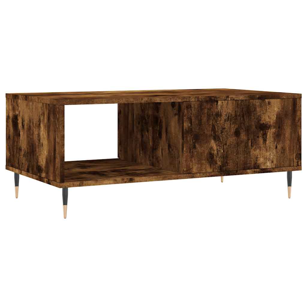 Stolić za kavu boja hrasta 90x50x36,5 cm konstruirano drvo Smeđa