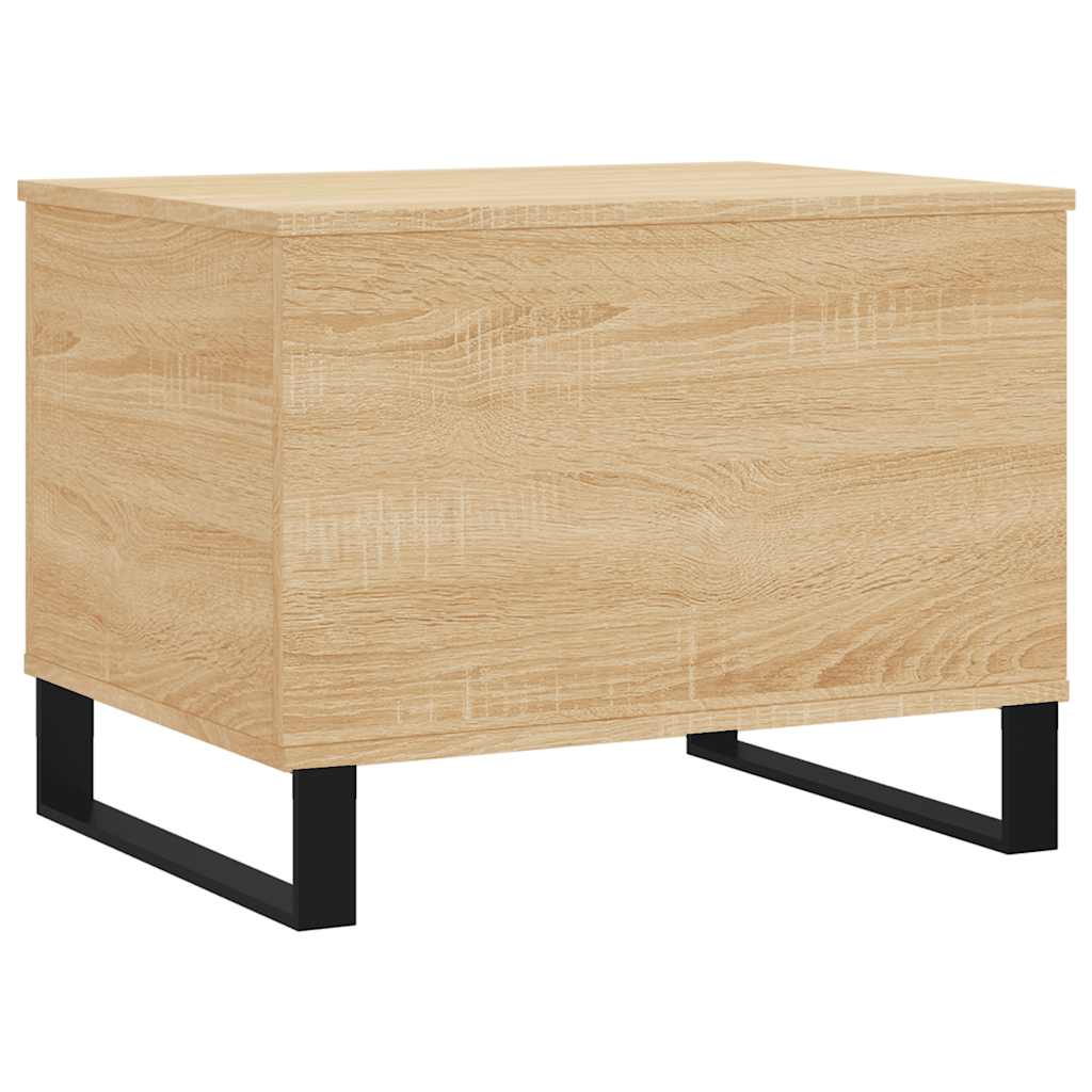 Stolić za kavu boja hrasta 60 x 44,5 x 45 cm konstruirano drvo