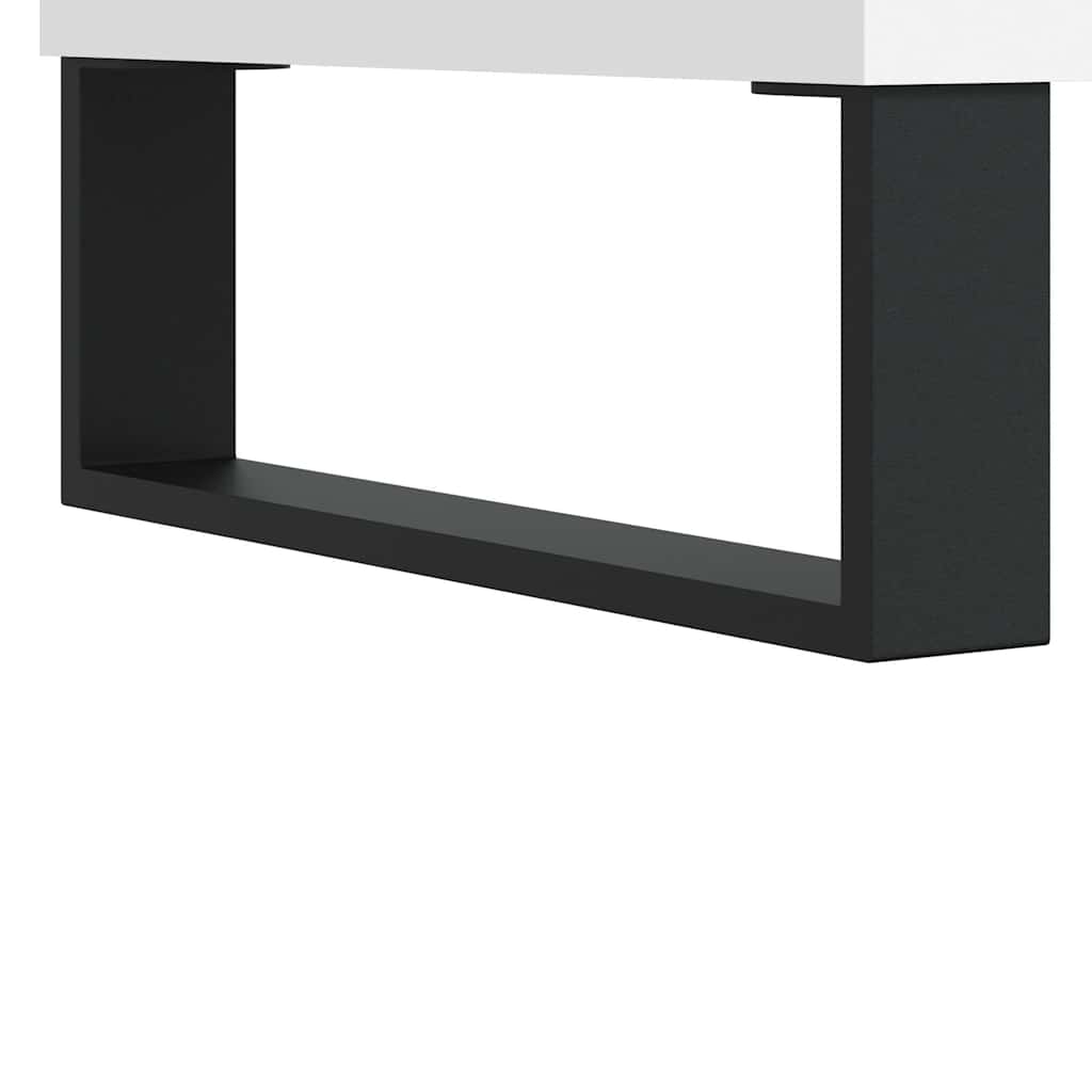 Stolić za kavu bijeli 90 x 44,5 x 45 cm od konstruiranog drva
