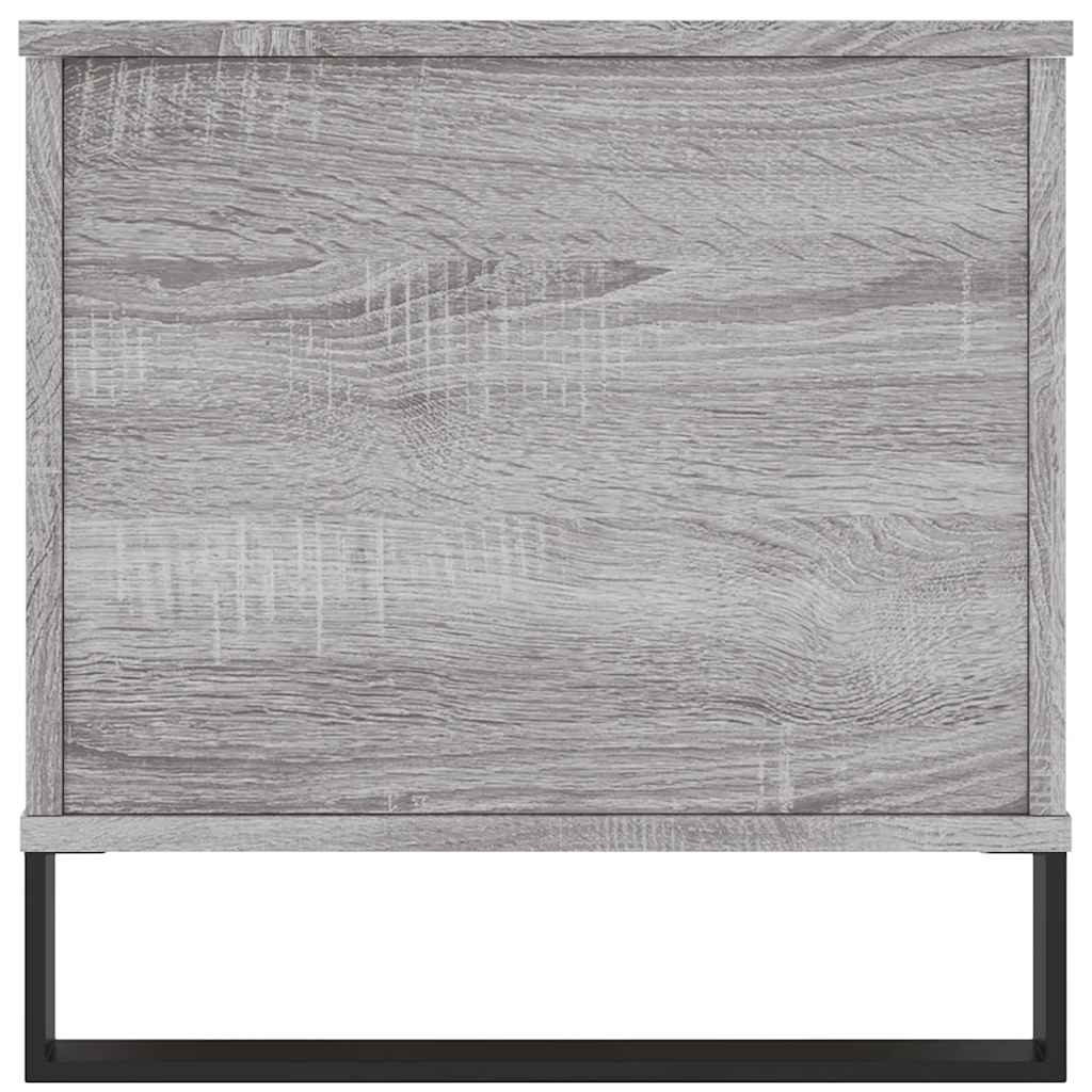 Stolić za kavu siva boja hrasta 90x44,5x45 cm konstruirano drvo