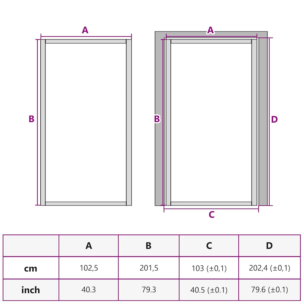 Sobna vrata tanka crna 102,5x201,5 cm kaljeno staklo i aluminij