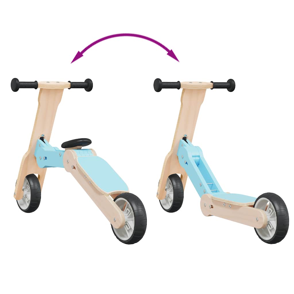 Dječji romobil 2-u-1 svjetloplavi
