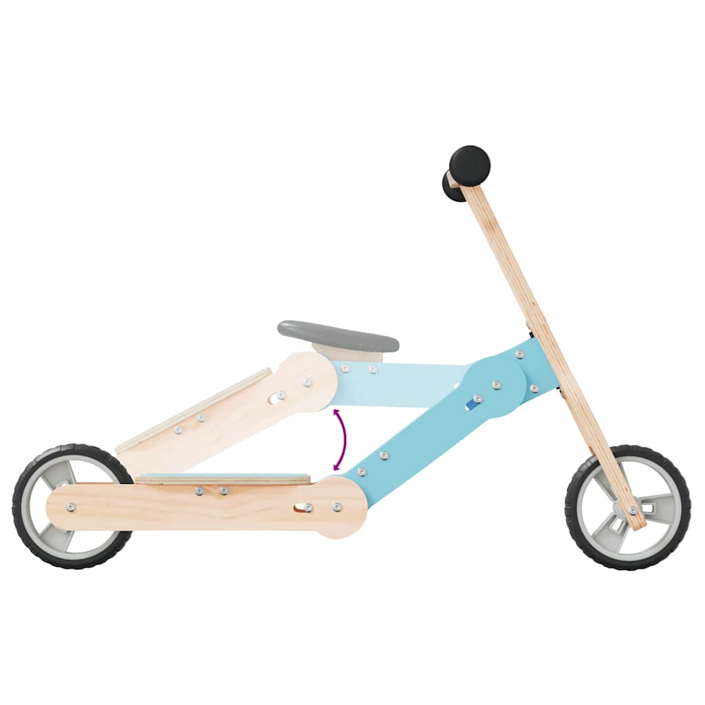 Dječji romobil 2-u-1 svjetloplavi