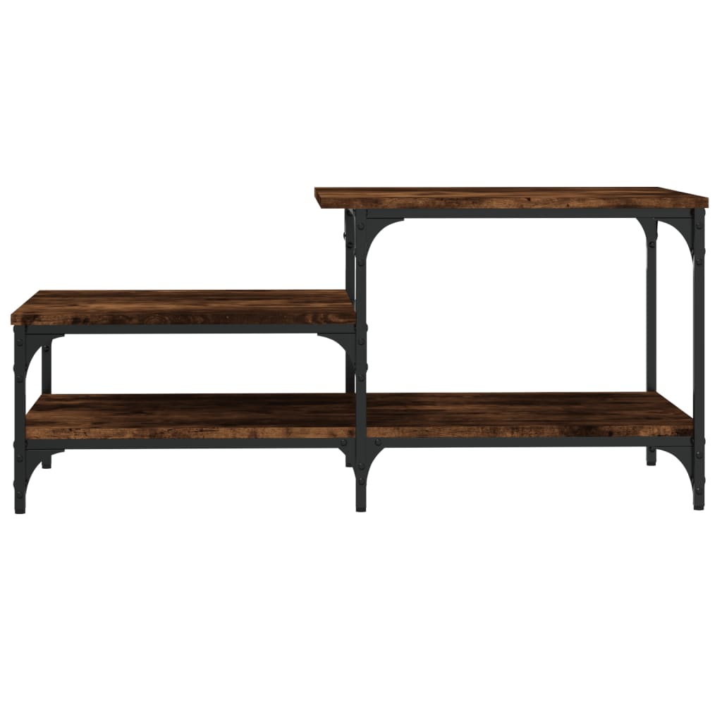 Stolić za kavu boja hrasta 100 x 50,5 x 45 cm konstruirano drvo