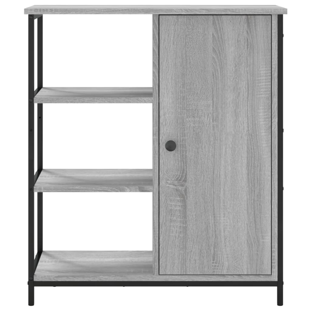 Komoda boja hrasta sonome 70 x 30 x 80 cm od konstruiranog drva Siva