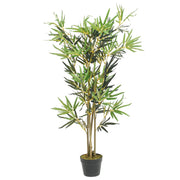 Umjetno stablo bambusa 552 listova 120 cm zeleno