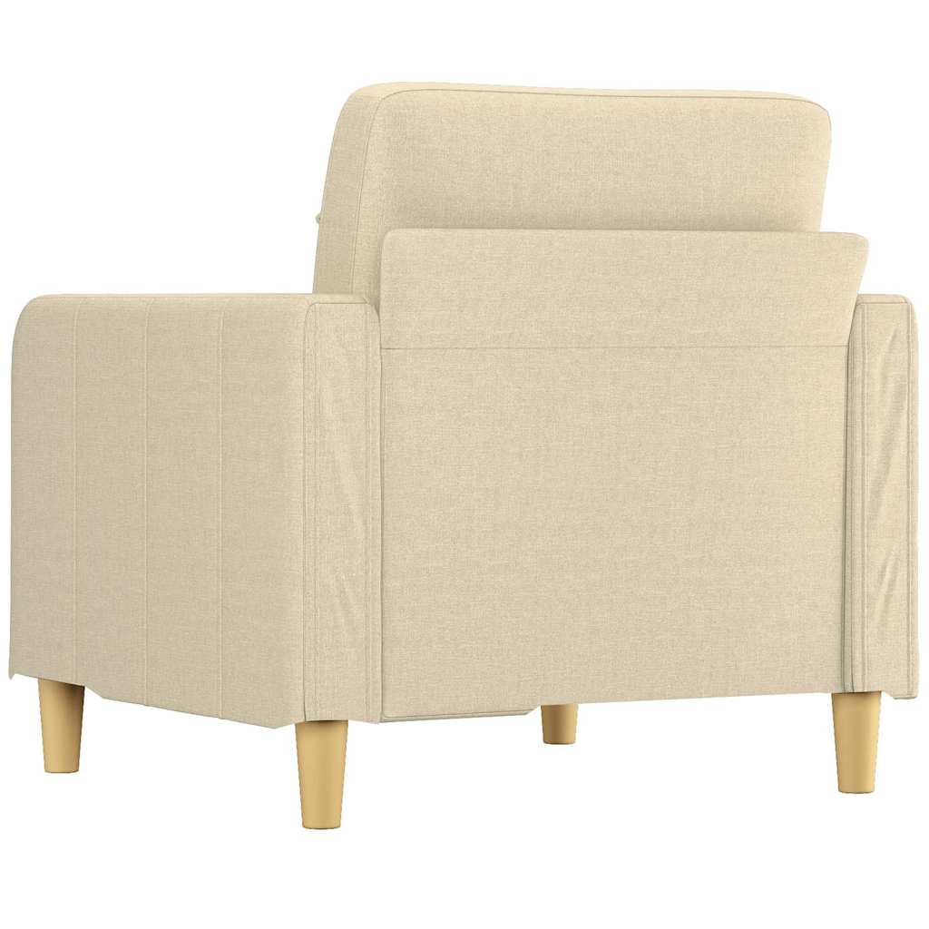 Fotelja krem 60 cm Tkanina Krema
