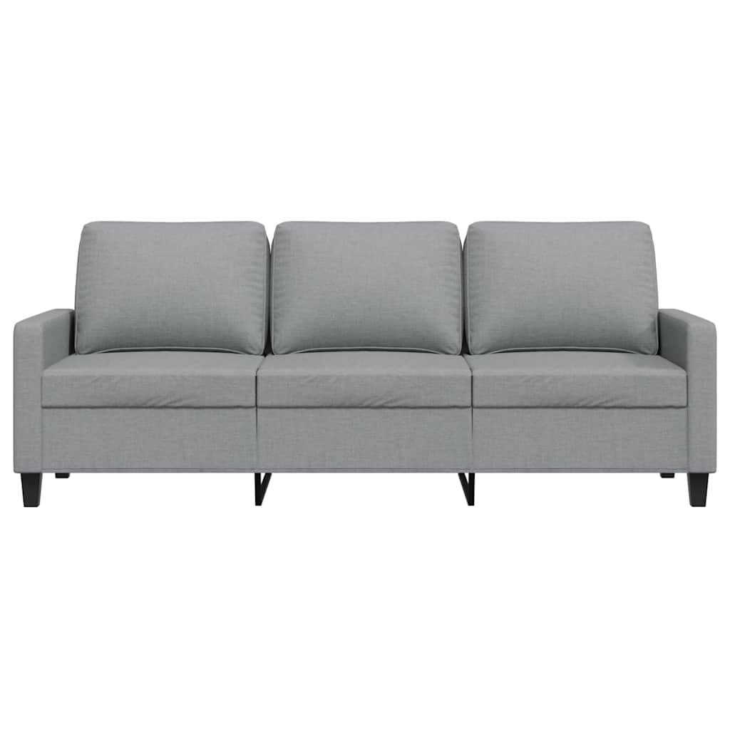 Trosjed od tkanine svjetlosivi 180 cm Siva
