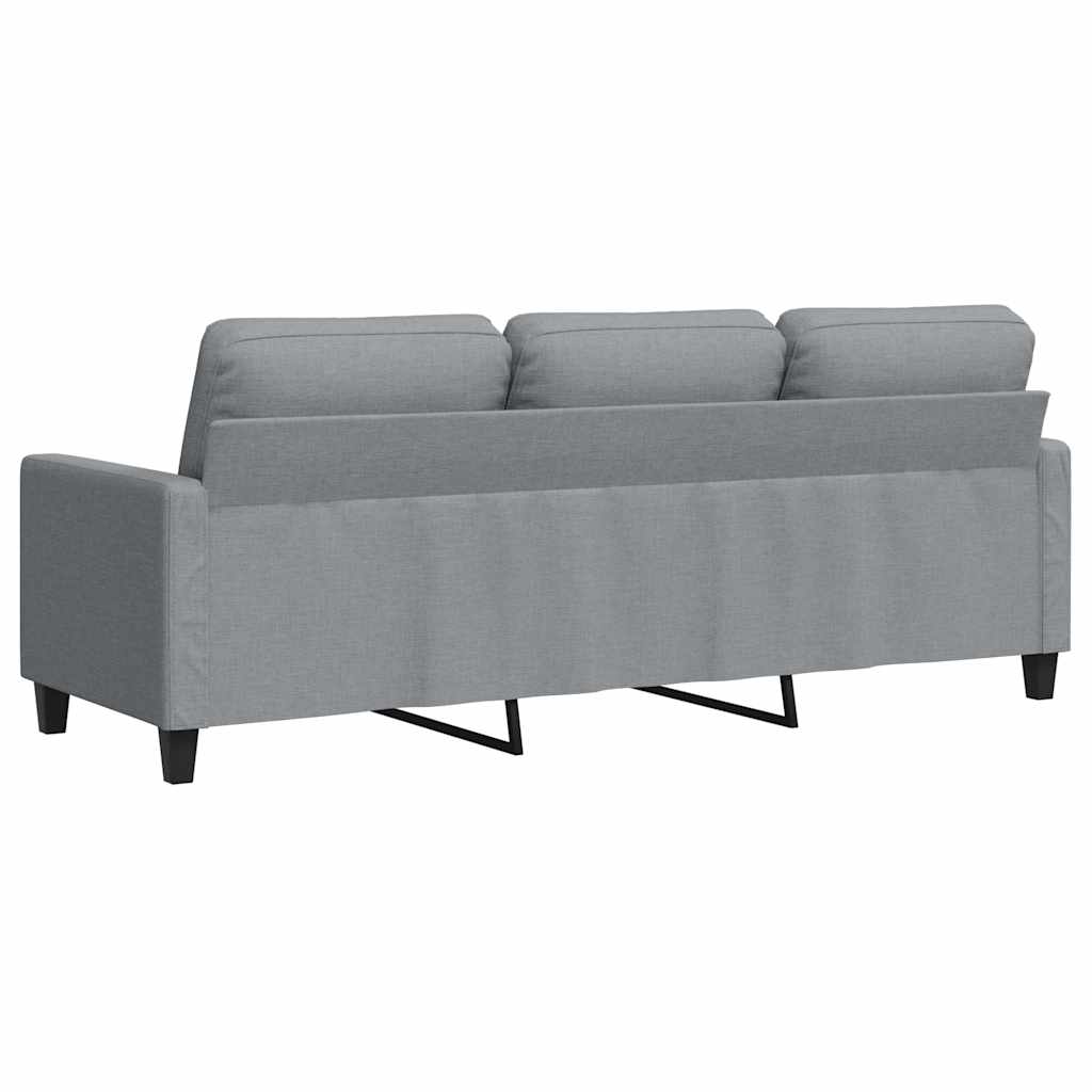 Trosjed od tkanine svjetlosivi 180 cm Siva