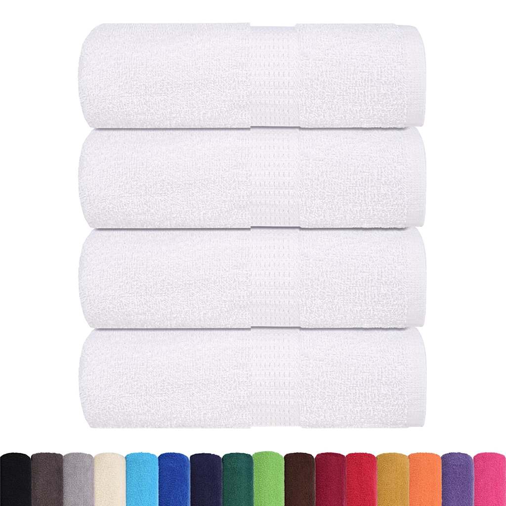 Ručnici za goste FROGN 4 kom Bijeli 30x50 cm 360 g/m²