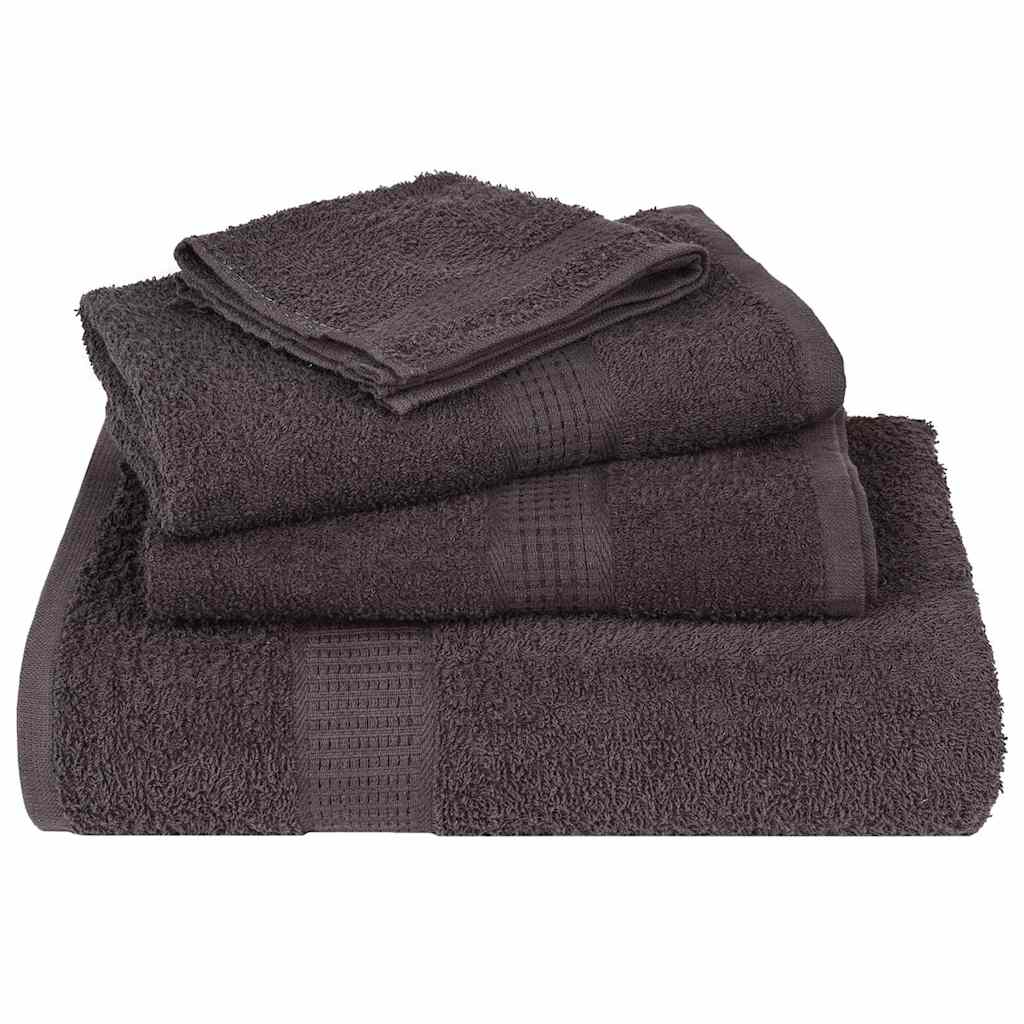 Ručnici za goste FROGN 4 kom. Antracit 30x50 cm 360 g/m²