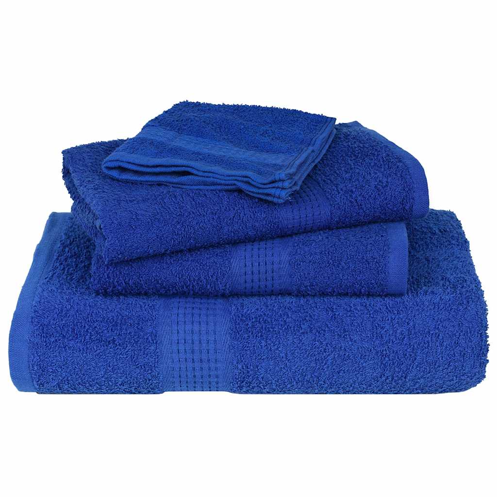 Ručnici za pranje ŽABA 2 kom. Plave 30x30 cm 360 g/m²