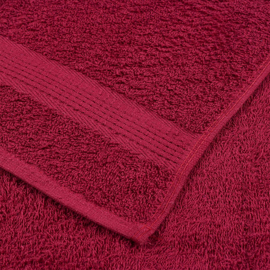 Ručnici za goste FROGN 2 kom. Bordo 30x50 cm 360 g/m²